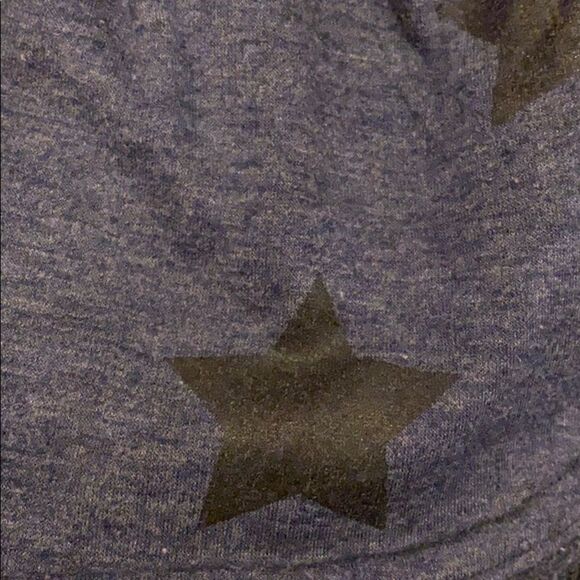 Terez Girls Blue Shorts with Black Stars - Picture 5 of 6